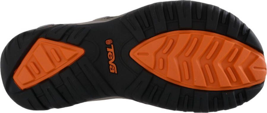 Teva M HUDSON Heren Sandalen Groen Bruin