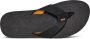 Teva M REFLIP Heren Slippers Zwart Oranje - Thumbnail 7