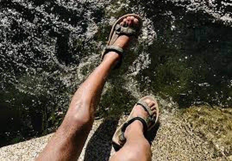 Teva M Terra Fi 5 Universal Leather Sandaal Heren Leer - Foto 5