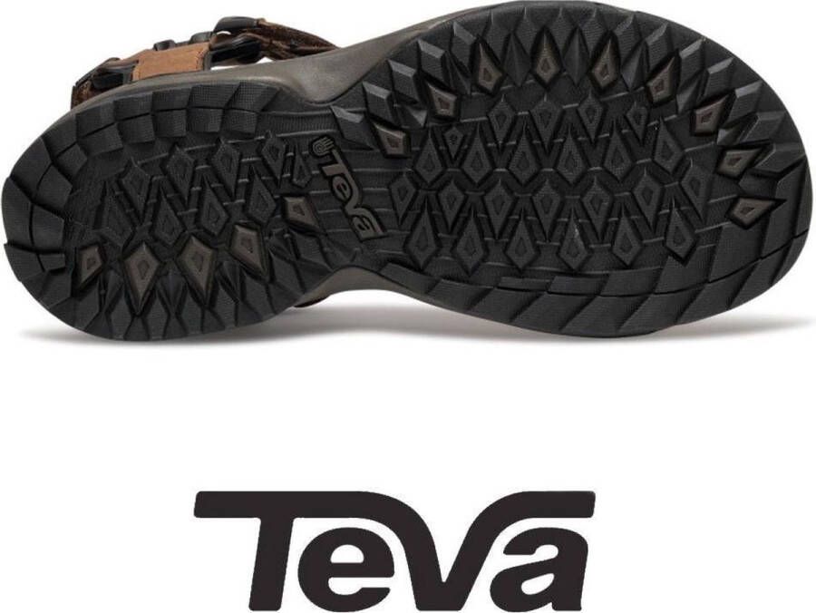Teva Terra Fi Lite Leather Wandelsandalen Heren Bruin - Foto 5