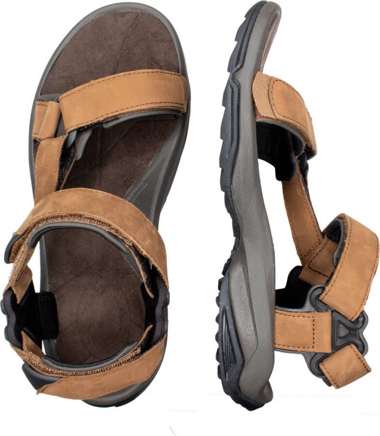Teva Terra Fi Lite Leather Wandelsandalen Heren Bruin