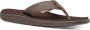 Teva Voya Flip Leather teenslippers heren donker bruin - Thumbnail 3