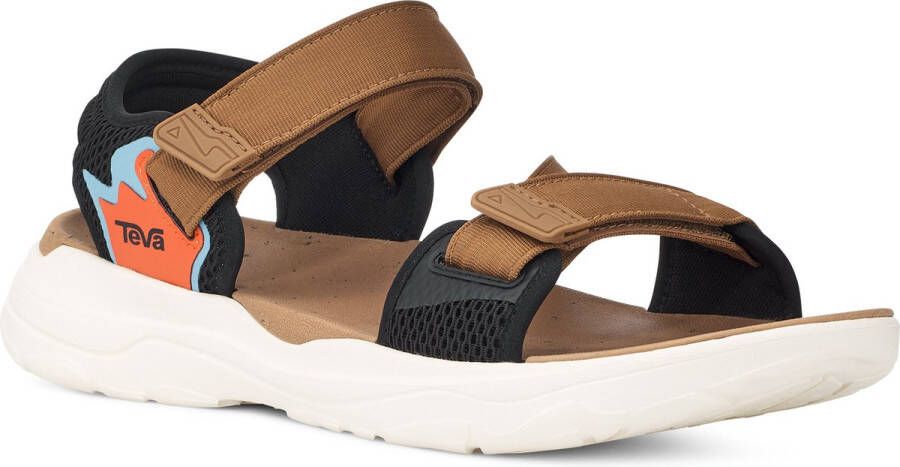 Teva M Zymic Heren Sandalen Bruin Zwart