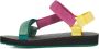 Teva Meisjes Glitter Avontuur Sandalen Multicolor Dames - Thumbnail 2