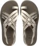 Teva Bruin Tinten W Voya Strappy Sandalen Dames Beige - Thumbnail 8