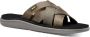 Teva Voya Slide Leather M Dark olive Schoenen Slippers Slippers - Thumbnail 10