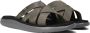 Teva Voya Slide Leather M Dark olive Schoenen Slippers Slippers - Thumbnail 8