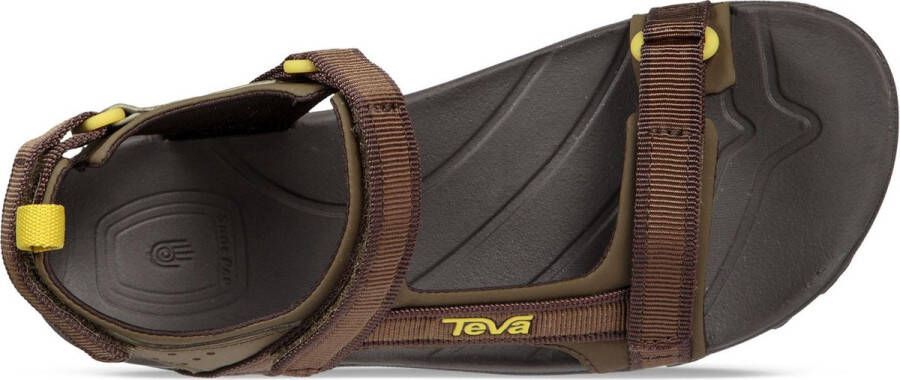 Teva Tanza Kids Sandalen bruin zwart