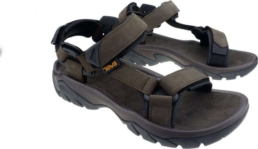 Teva Terra Fi 5 Leather Heren Sandalen 1099442-tkcf Kleur Bruin