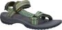 Teva TERRA FI LITE W Volwassenen Platte sandalenDames Sandalen Groen - Thumbnail 4