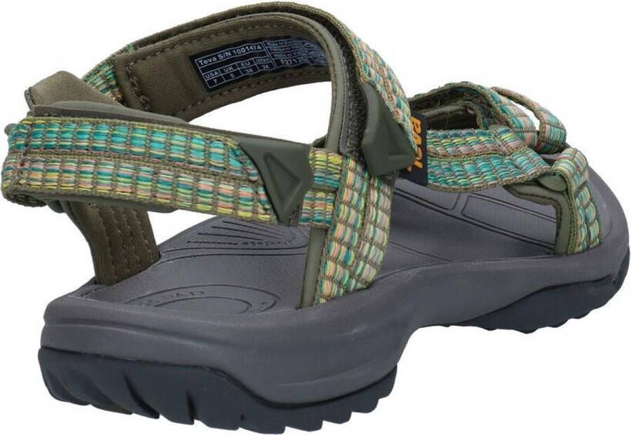 Teva TERRA FI LITE W Volwassenen Platte sandalenDames Sandalen Groen - Foto 11