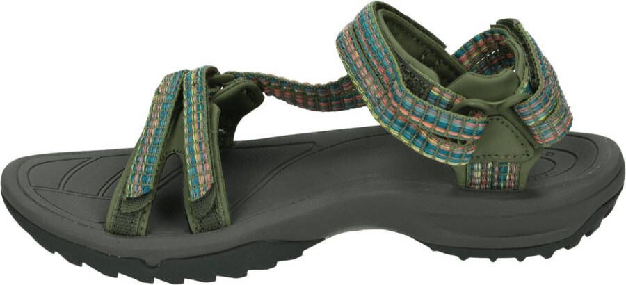 Teva TERRA FI LITE W Volwassenen Platte sandalenDames Sandalen Groen - Foto 7