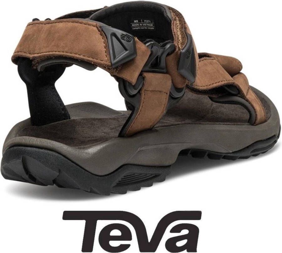 Teva Terra Fi Lite Leather Wandelsandalen Heren Bruin