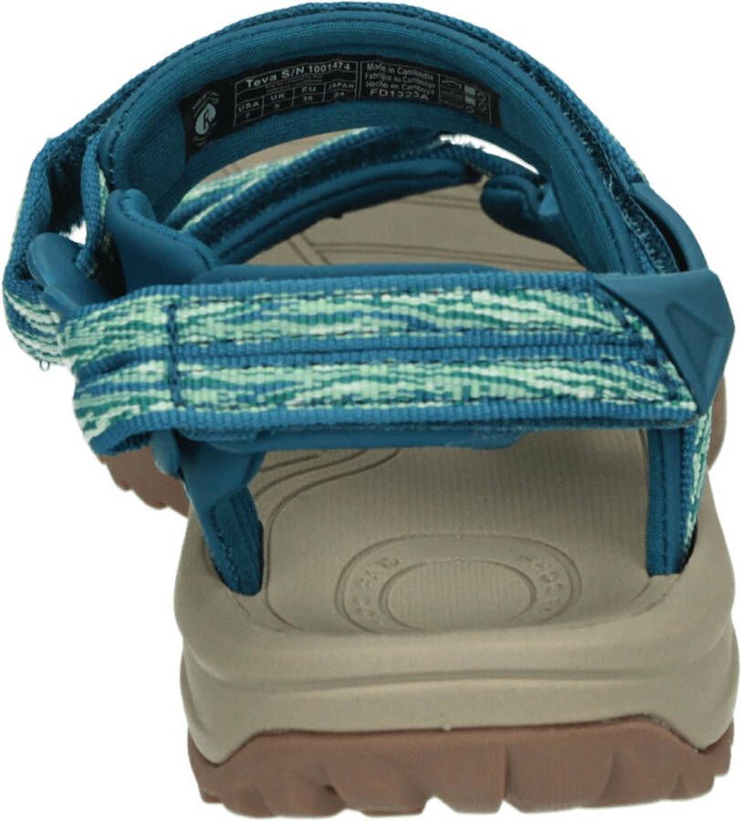 Teva TERRA FI LITE W Volwassenen Platte sandalen Groen