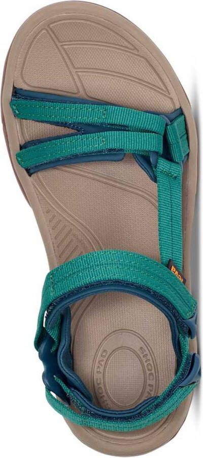 Teva TERRA FI LITE W Volwassenen Platte sandalen Groen