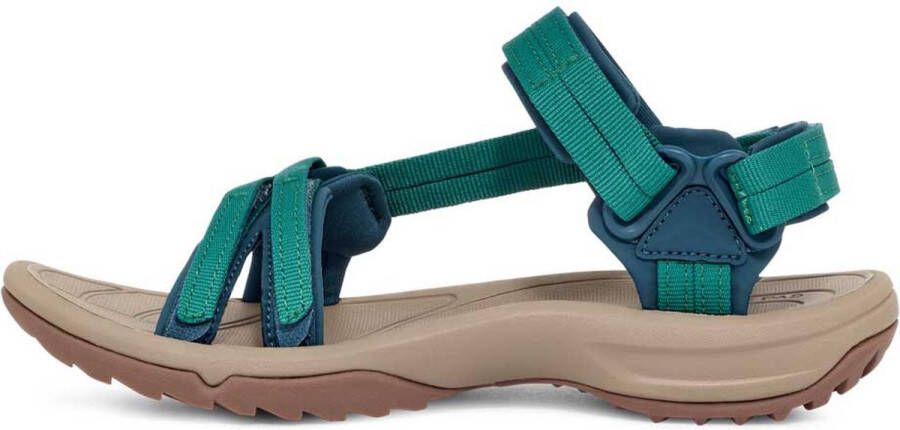 Teva TERRA FI LITE W Volwassenen Platte sandalen Groen