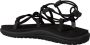 Teva Voya Infinity Dames Wandelsandalen Zwart - Thumbnail 10