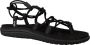 Teva Voya Infinity Dames Wandelsandalen Zwart - Thumbnail 4