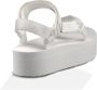 Teva Flatform Universal Sandaal Dames Gebroken Wit - Thumbnail 7