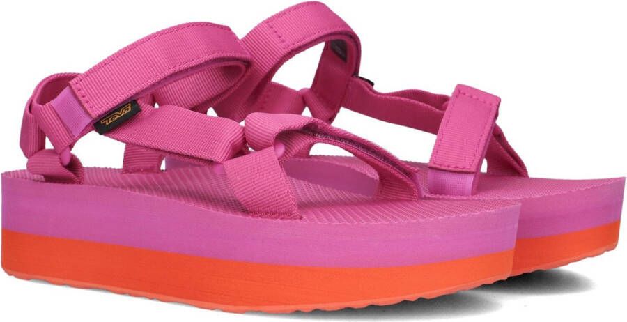 Teva W Flatform Universal Dames Sandalen Roze