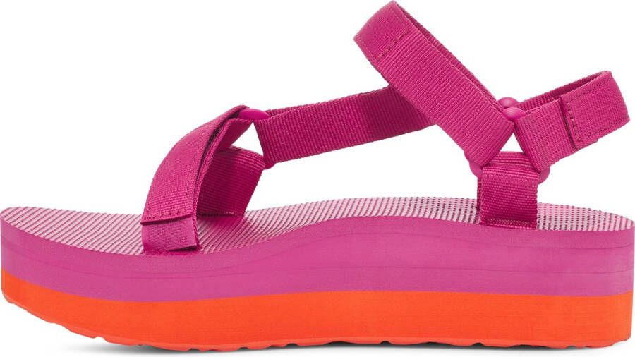 Teva W Flatform Universal Dames Sandalen Roze