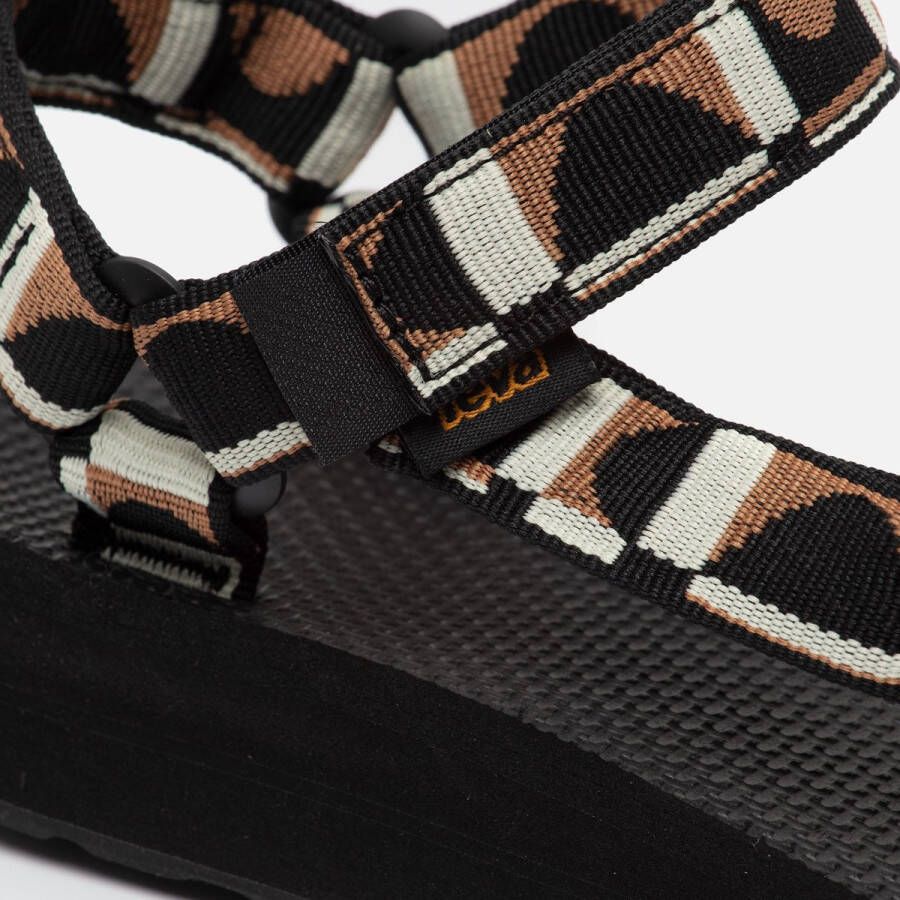Teva W Midform Universal Dames Sandalen Zwart Bruin