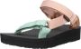 Teva Verstelbare Band Sandaal met Snel Drogende Structuur Multicolor Dames - Thumbnail 12