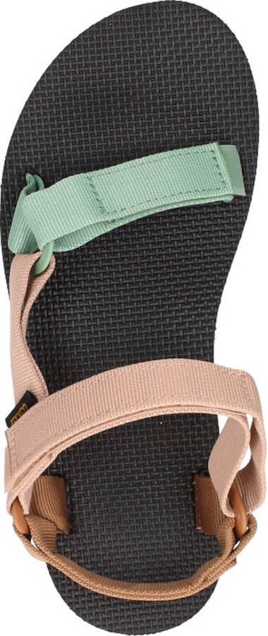 Teva W Midform Universal Dames Sandalen Zwart Oranje Roze