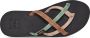 Teva W OLOWAHU MIXED B MAPLE SUGAR MULTI Dames Slippers MIXED B MAPLE SUGAR MULTI - Thumbnail 6