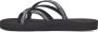 Teva W OLOWAHU PALMS BLACK WHITE Dames Slippers PALMS BLACK WHITE - Thumbnail 11