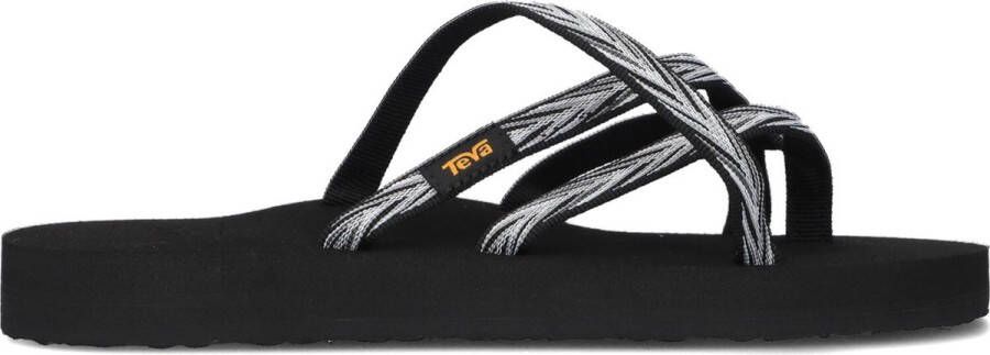 Teva W OLOWAHU PALMS BLACK WHITE Dames Slippers PALMS BLACK WHITE - Foto 4