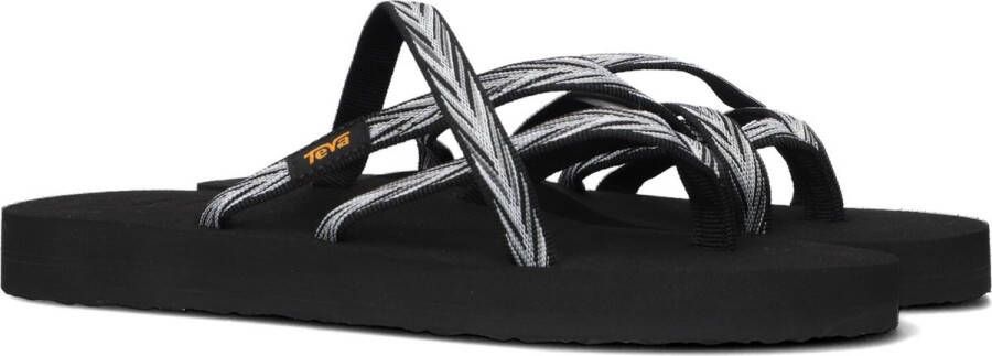 Teva W OLOWAHU PALMS BLACK WHITE Dames Slippers PALMS BLACK WHITE - Foto 6