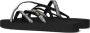 Teva W OLOWAHU PALMS BLACK WHITE Dames Slippers PALMS BLACK WHITE - Thumbnail 7