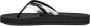 Teva W ReFlip Strappy Gradiate Dames Slippers Zwart Wit - Thumbnail 6