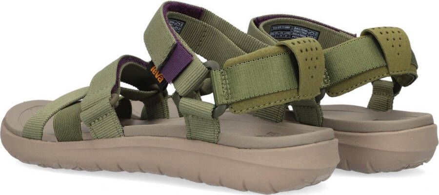 Teva W Sanborn Mia Dames Sandalen Olijfgroen