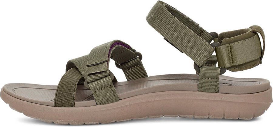 Teva W Sanborn Mia Dames Sandalen Olijfgroen