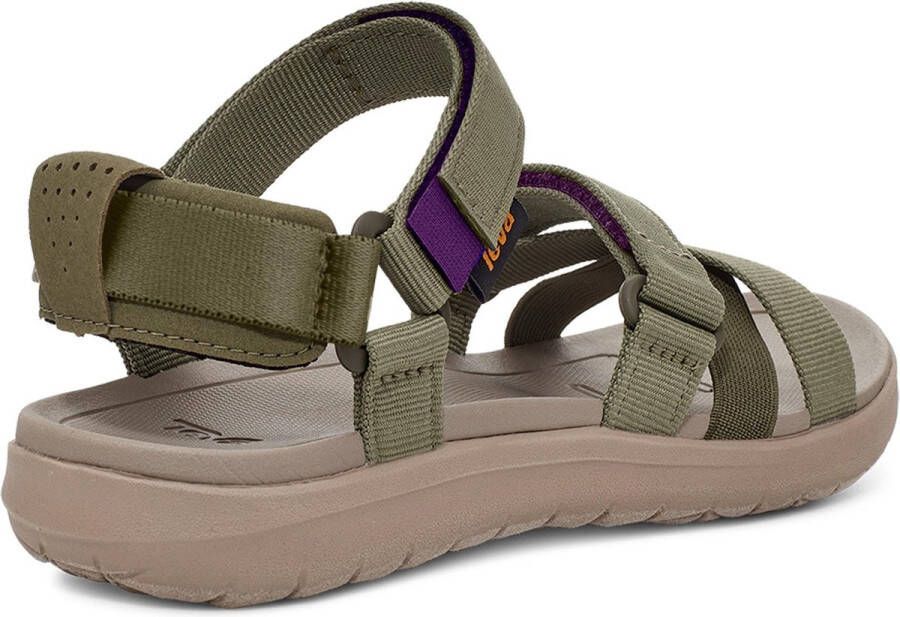 Teva W Sanborn Mia Dames Sandalen Olijfgroen