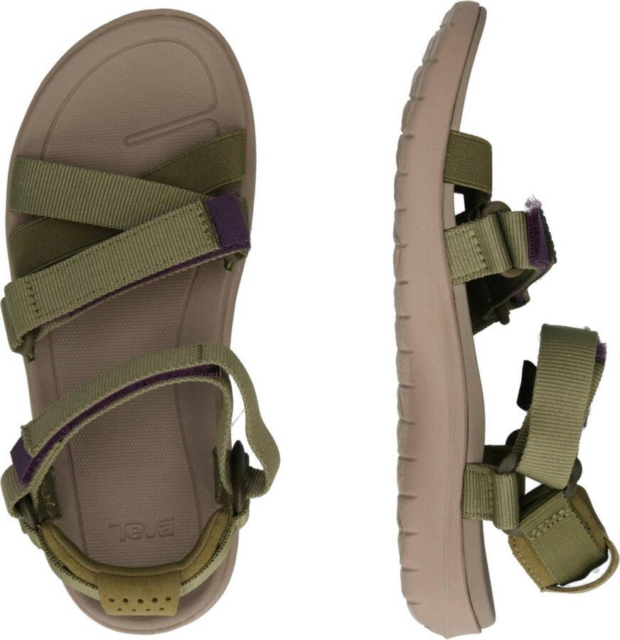 Teva W Sanborn Mia Dames Sandalen Olijfgroen