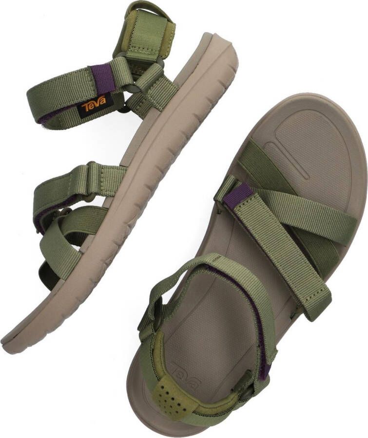 Teva W Sanborn Mia Dames Sandalen Olijfgroen