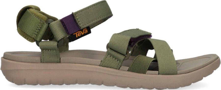 Teva W Sanborn Mia Dames Sandalen Olijfgroen