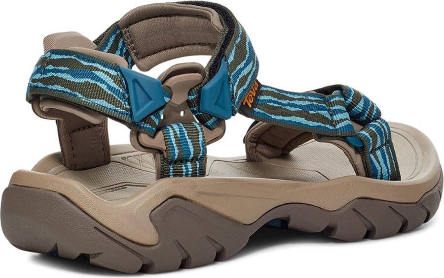 Teva W Terra Fi 5 Universal Dames Sandalen Blauw Groen