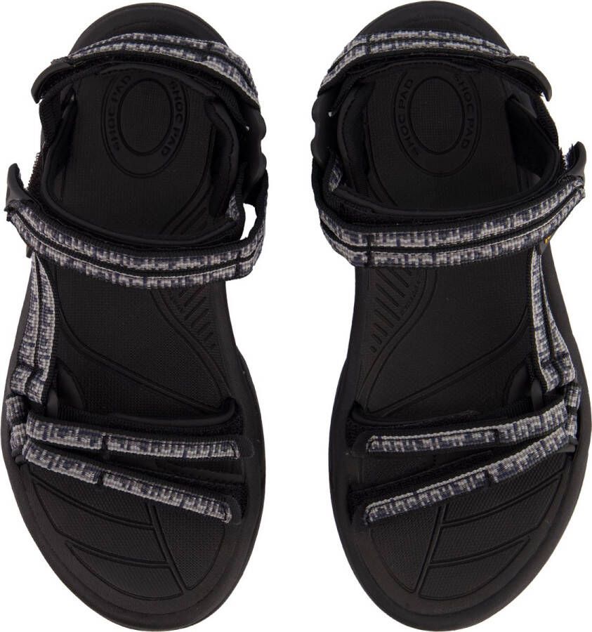 Teva W Terra Fi Lite Dames Sandalen Zwart Grijs