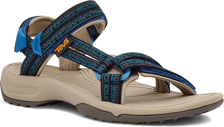 Teva W Terra Fi Lite Dames Sandalen Zwart Grijs
