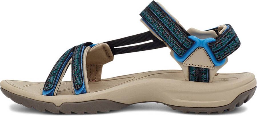 Teva W Terra Fi Lite Dames Sandalen Zwart Grijs