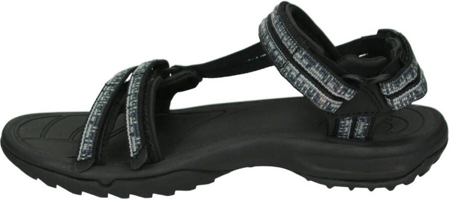 Teva W Terra Fi Lite Dames Sandalen Zwart Grijs