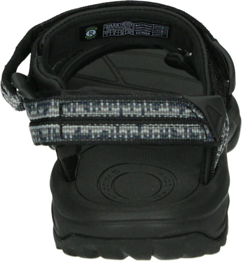 Teva W Terra Fi Lite Dames Sandalen Zwart Grijs