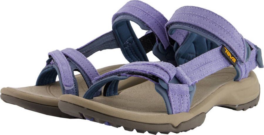 Teva W Terra Fi Lite Suede Dames Sandalen Paars