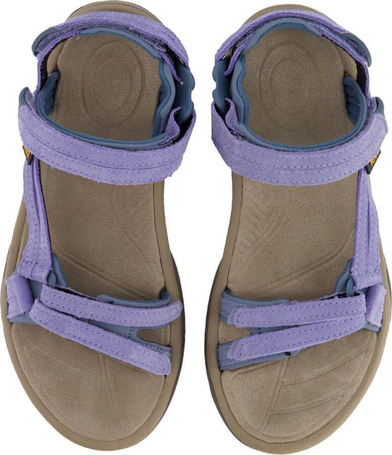 Teva W Terra Fi Lite Suede Dames Sandalen Paars