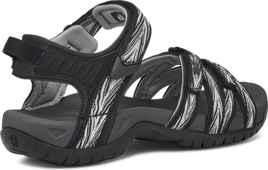 Teva W Tirra Dames Sandalen Zwart Wit