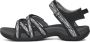 Teva W TIRRA PALMS BLACK WHITE Dames Sandalen PALMS BLACK WHITE - Thumbnail 4